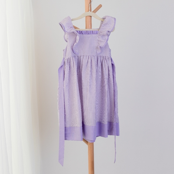 Smock Candy purple 6 years dress - Picture 1 of 5